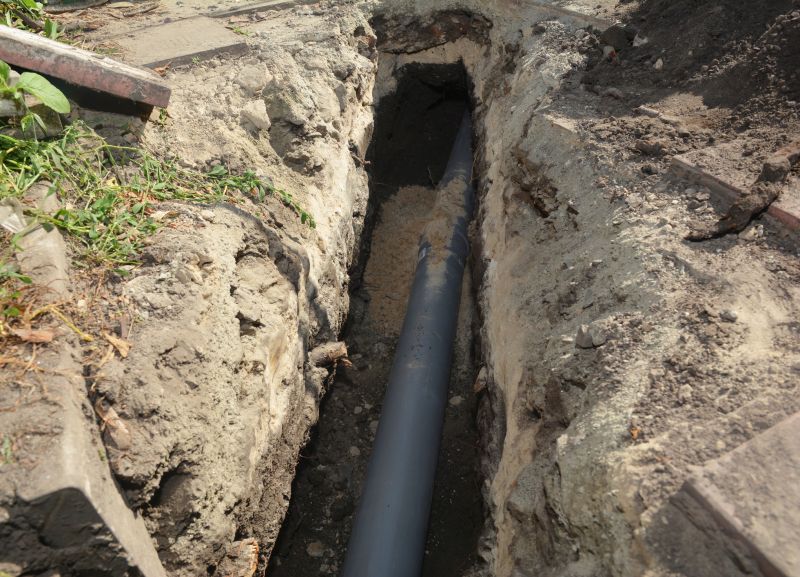 Drainpipe Trenching