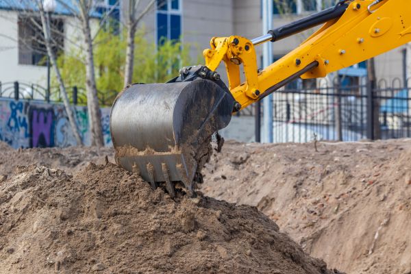 Cost of Backhoe Excavation Service in Franklin