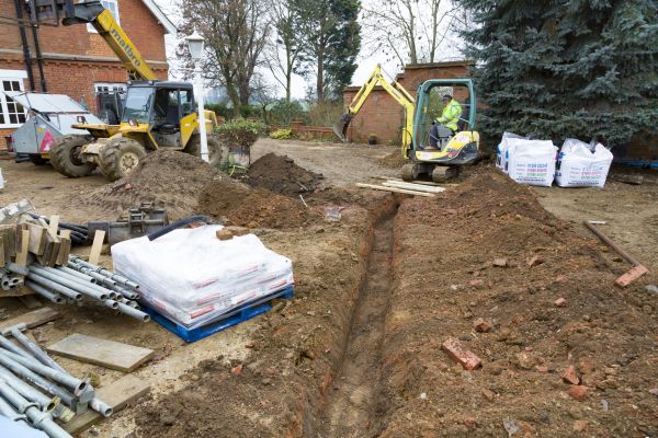 Cost of Drainage Ditch Digging in Franklin