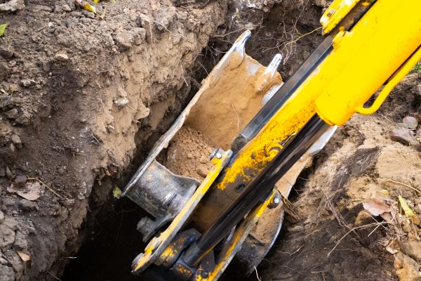 Cost of Downspout Trenching in Franklin