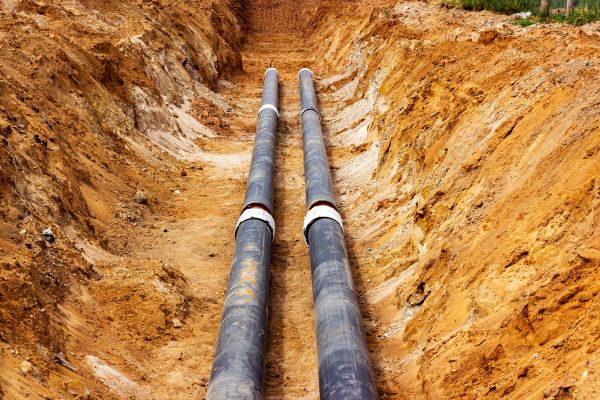Cost of Water Line Trenching in Franklin