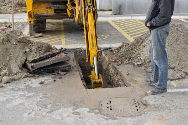 Cost of Utility Line Excavation in Franklin