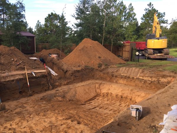 Cost of Pool Site Excavation in Franklin